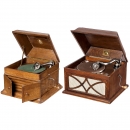 Two Table Gramophones