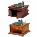 Two Table-Top Gramophones