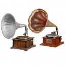 Two Horn Gramophones for Restoration, c. 1915
