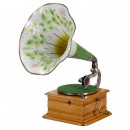 Art-Nouveau Horn Gramophone, c. 1910