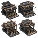 4 Remington Typewriters for Restoration or Spare Parts