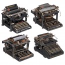 4 Remington Typewriters