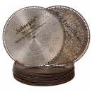 28 15 ¼-inch Lochmann Discs, c. 1900
