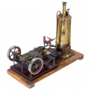 Live-Steam Model of a Twin-Cylinder Steam Engine with Boiler, c.