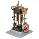 Precision Model of a Vertical Twin-Cylinder Steam Engine, c. 196