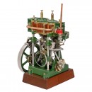 Precision Model of a Double-Expansion Compound Marine Steam Engi