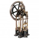 Large Model of a Single-Cylinder Steam Engine, c. 1850