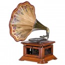 Maestrophone Stirling Hot-Air Engine Horn Gramophone, 1910