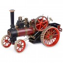 1-Inch Scale Model of a Live-Steam Traction Engine, c. 1980