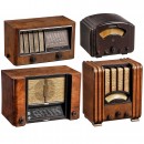 4 German Tube Radios