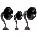 3 Radio Horn Loudspeakers