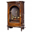 Polyphon Style 104 Coin-Operated Disc Musical Box with Bells, c.