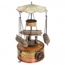 Steam Toy Zeppelin Carousel, c. 1910