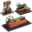 3 Model Steam Engines