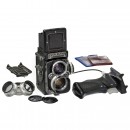 Rolleiflex 2.8 E with Accessories, c. 1959
