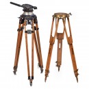 2 Flm Tripods with Wood Legs