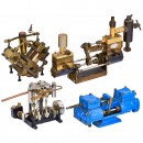 Miniature Model Steam Engines and Parts, c. 1980