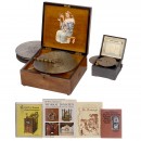 2 Disc Musical Boxes and 3 Books on Mechanical Music Instruments