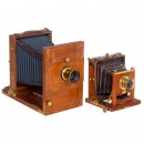 2 Field Cameras and Expedition Accessories, c. 1900