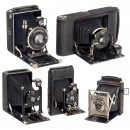 5 Folding Cameras, c. 1910-20