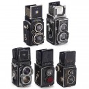 5 TLR Cameras 6 x 6