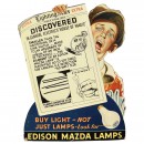 Edison Mazda Lamps Window Display, 1934