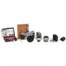 Contax IIa Equipment with Leitz Rangefinder