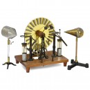 Working Wimshurst Influence Machine with Accessories, c. 1920