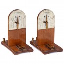 Pair of Electric Single Needle Telegraphs by Griffin, c. 1885