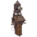 Norwegian Elektrisk Bureau, Kristiania Wall Telephone, 1894