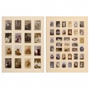 Exhibition Panels of Children's Portraits, 1855–1910
