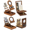4 Different Graphoscopes and Stereoscopes, c. 1900