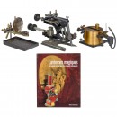 3 Rare Magic Lantern Projection Lamps
