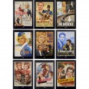 9 German Movie Posters, 1950s