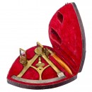 Completely Preserved Mirror Sextant from the Brander Workshop in