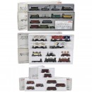 7 M?rklin Wagon Sets, H0 Gauge