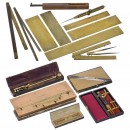 Lot Measuring and Drawing Instruments