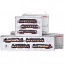 M?rklin VT 11.5 Diesel Railcar Train with Additional Intermediat