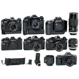 7部Canon单反相机及其附件