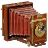 Flammang's Patent Revolving Back Camera   1883年