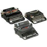 3台Remington Portable打字机