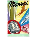 计算器海报Monroe   1952年