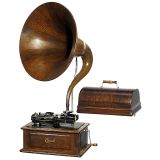 滚筒留声机Edison Triumph Modell D, 1908年