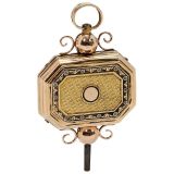 金色钟表钥匙带音乐作品 约1820年