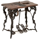 Victorian Florence Sewing Machine Table, 1885
