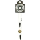 Southern German Iron Clock with Alarm, c. 1740