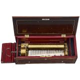 Key-Wind Musical Box by Lecoultre, c. 1850