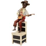 Le Jeune Noir au Banjo Musical Automaton by Vichy, c. 1900