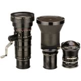 3 Lenses for 16mm Arriflex Cameras