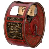 Newspaper Acting-Picture Machine, 1920